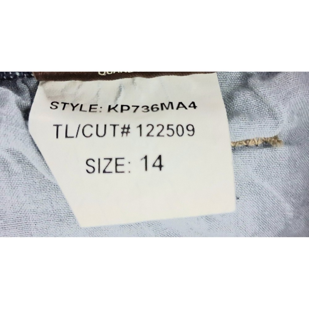 KUT From The Kloth Jeans Women's Size 14 Natalie High Rise Bootcut Thick Stitch - Picture 8 of 15